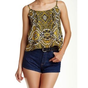 Volcom Eden Cami Tank Top Shirt Sleeveless Size XS